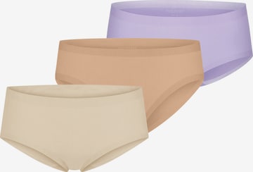 SCHIESSER Boyshorts ' Invisible Cotton ' in Beige: front