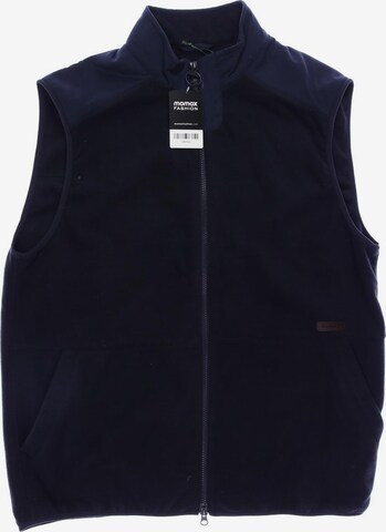 Barbour Vest in L in Blue: front