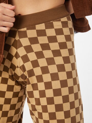 Daisy Street Normalny krój Spodnie w kolorze brązowy