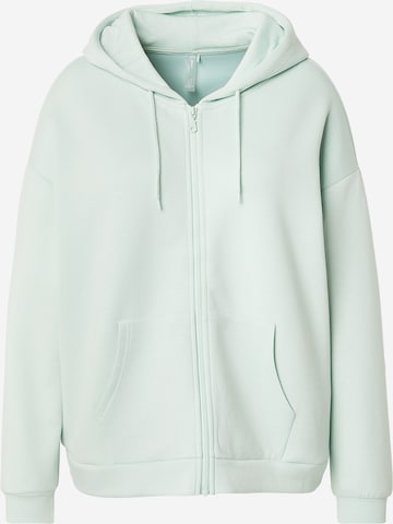 Only Play Curvy Sportovní mikina 'ONPLOUNGE' – modrá: přední strana