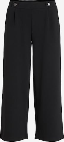 VILA Plissert bukse 'Loane' i svart: forside