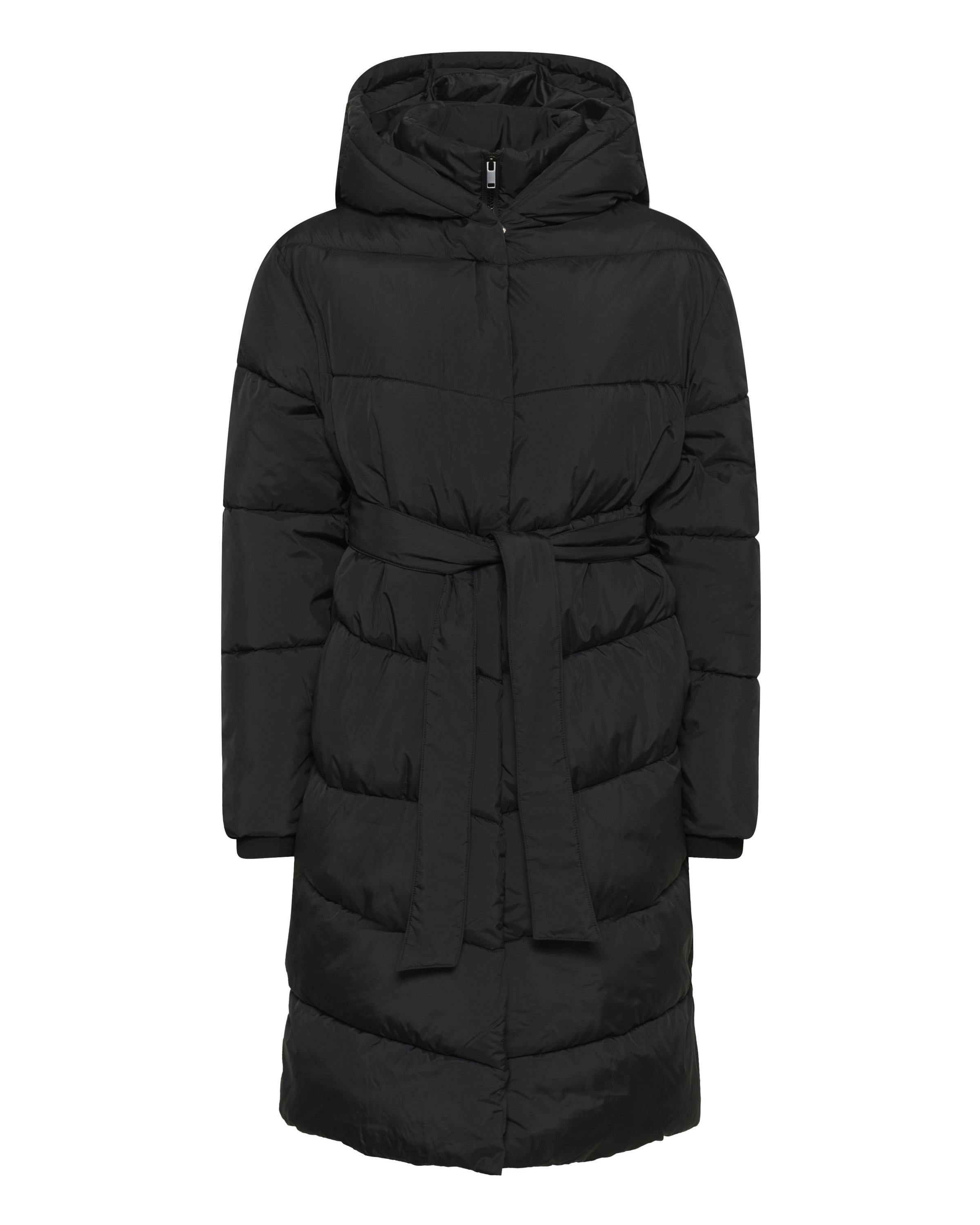 Cream Winter Coat 'CRCodi' in Black: front