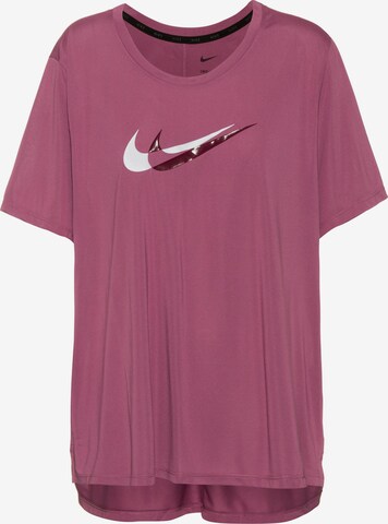 NIKE Performance Shirt in Purple: front