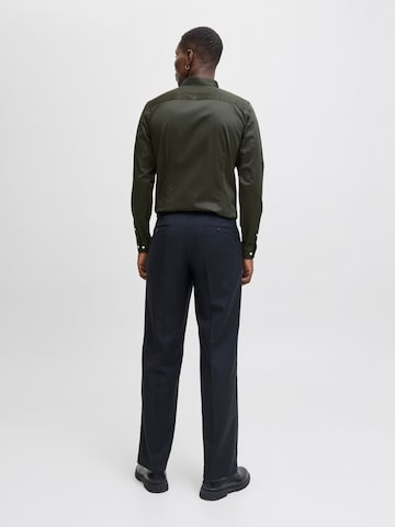 Slim fit Camicia di JACK & JONES in verde