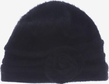 LOEVENICH Hat & Cap in One size in Black: front