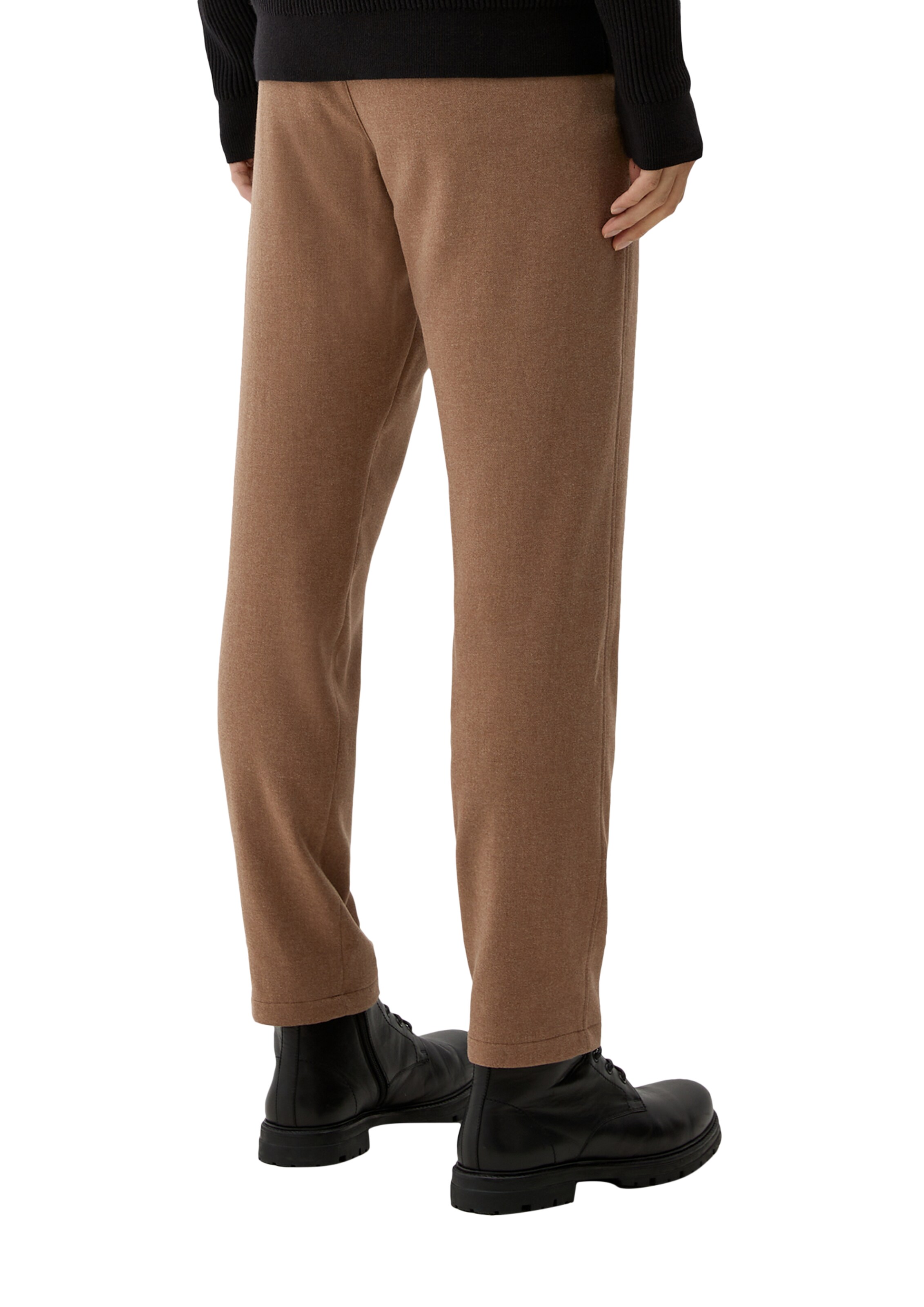 s.Oliver BLACK LABEL Slimfit Hose in Braun