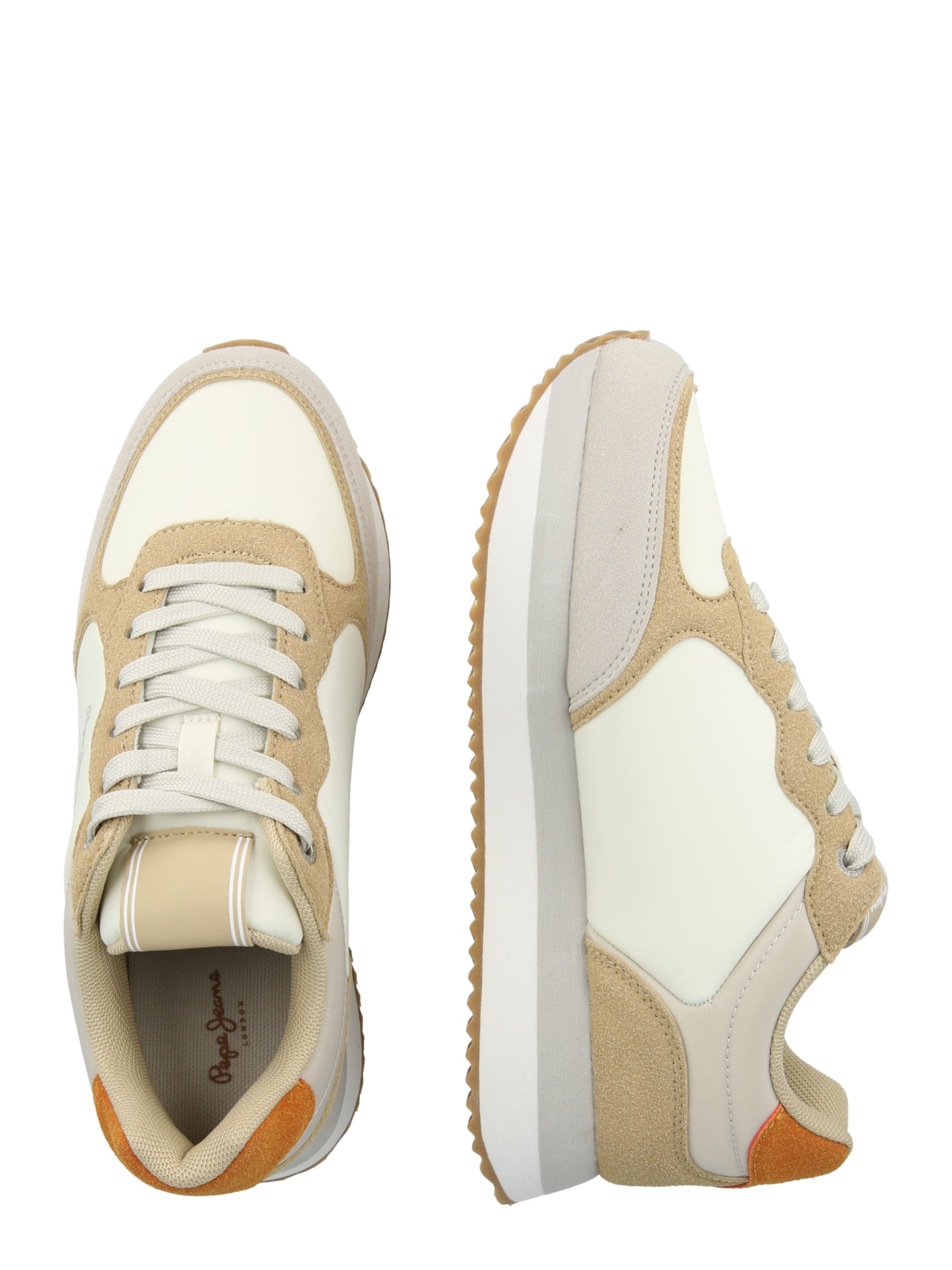 smėlio Pepe Jeans Sportbačiai be auliuko: šonas