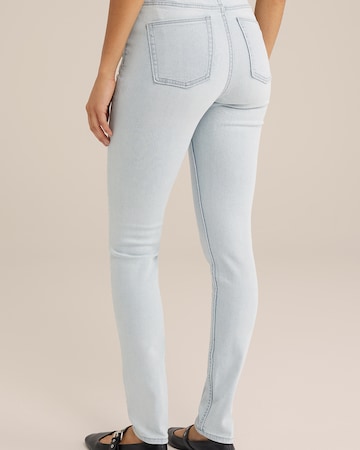 WE Fashion Skinny Jeans in Blauw