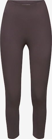 ESPRIT Skinny Sportbroek in Grijs: voorkant