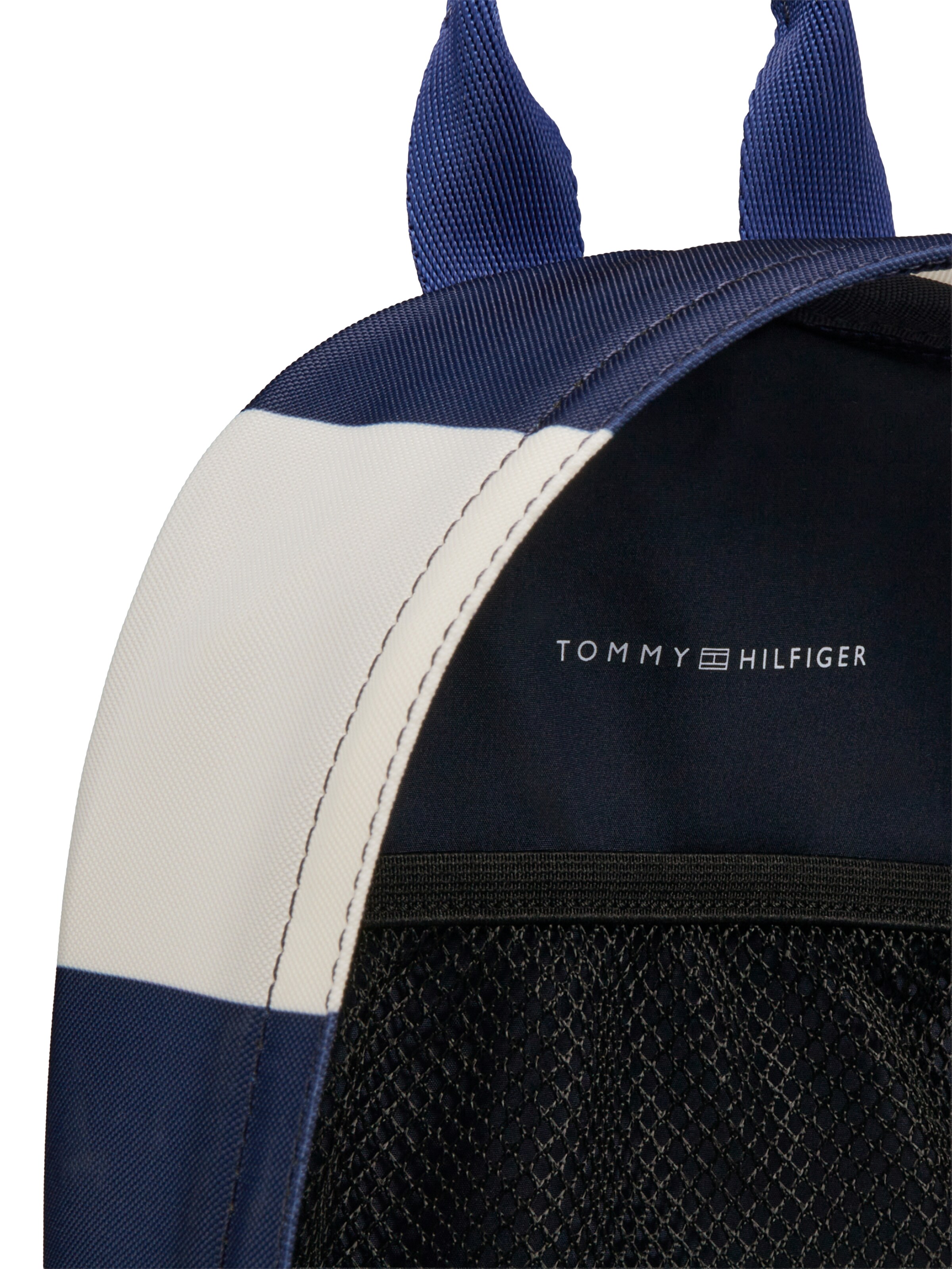 TOMMY HILFIGER Batoh – modrá: vrchní strana