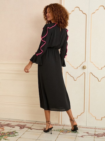 love & roses - Vestido en negro