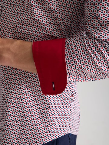 7Camicie Slim Fit Businesshemd 'Leonardo'‌‌‌ in Weiß