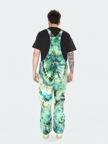Baggy Salopette 'M' Kayla Bib Overall White' DICKIES en vert