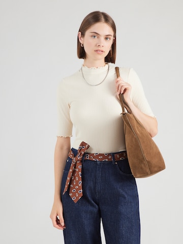 T-shirt 'JDYFRANSISKA' JDY en beige : devant