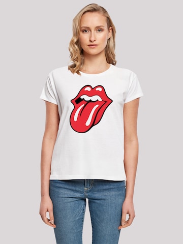 F4NT4STIC Shirt 'The Rolling Stones' in White: front