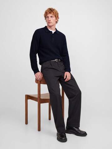 JACK & JONES Sweater 'JJSAGE' in Blue