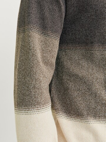 Regular fit Pullover 'JJEHill' di JACK & JONES in marrone