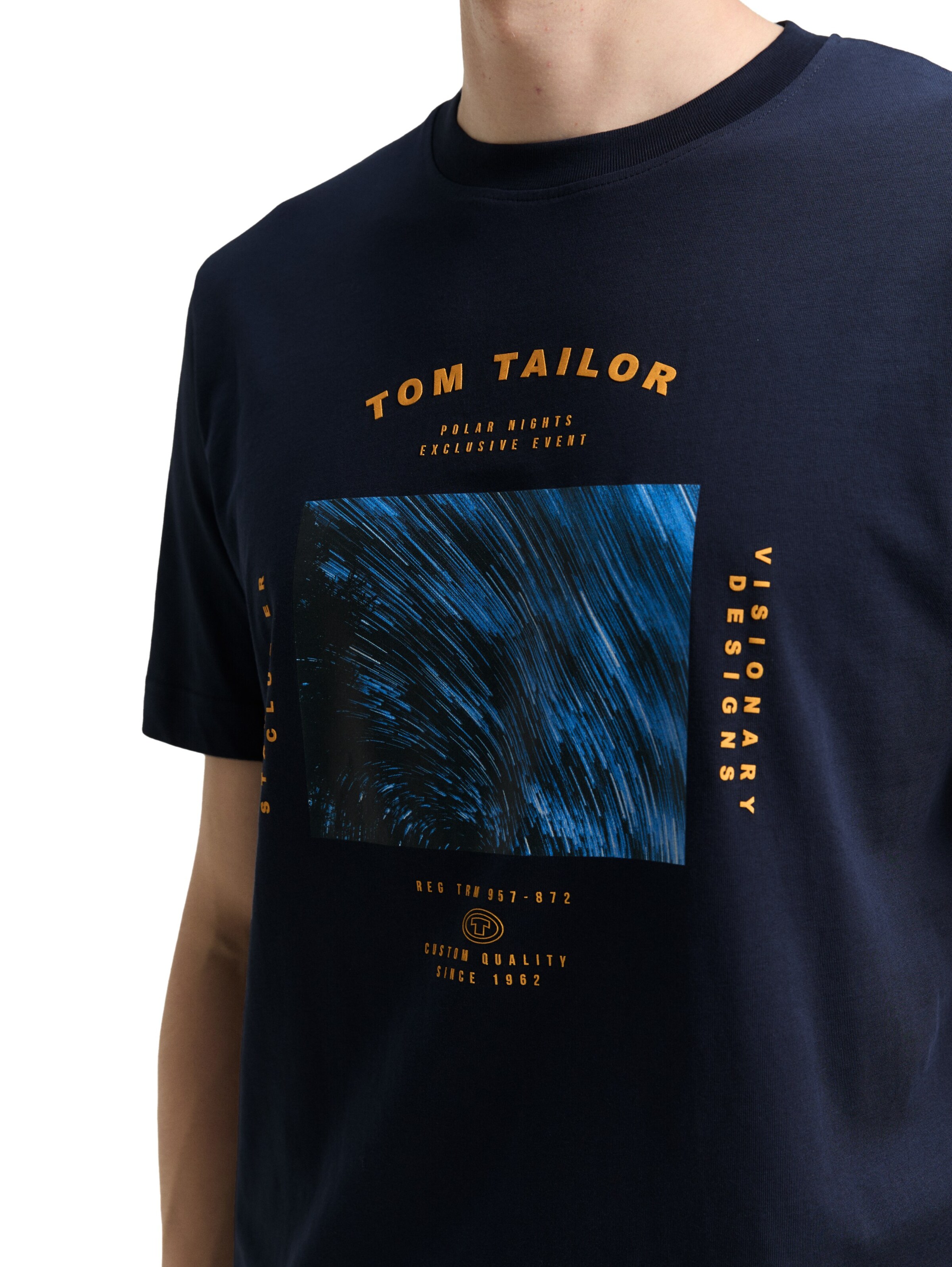 TOM TAILOR Shirt in Blue