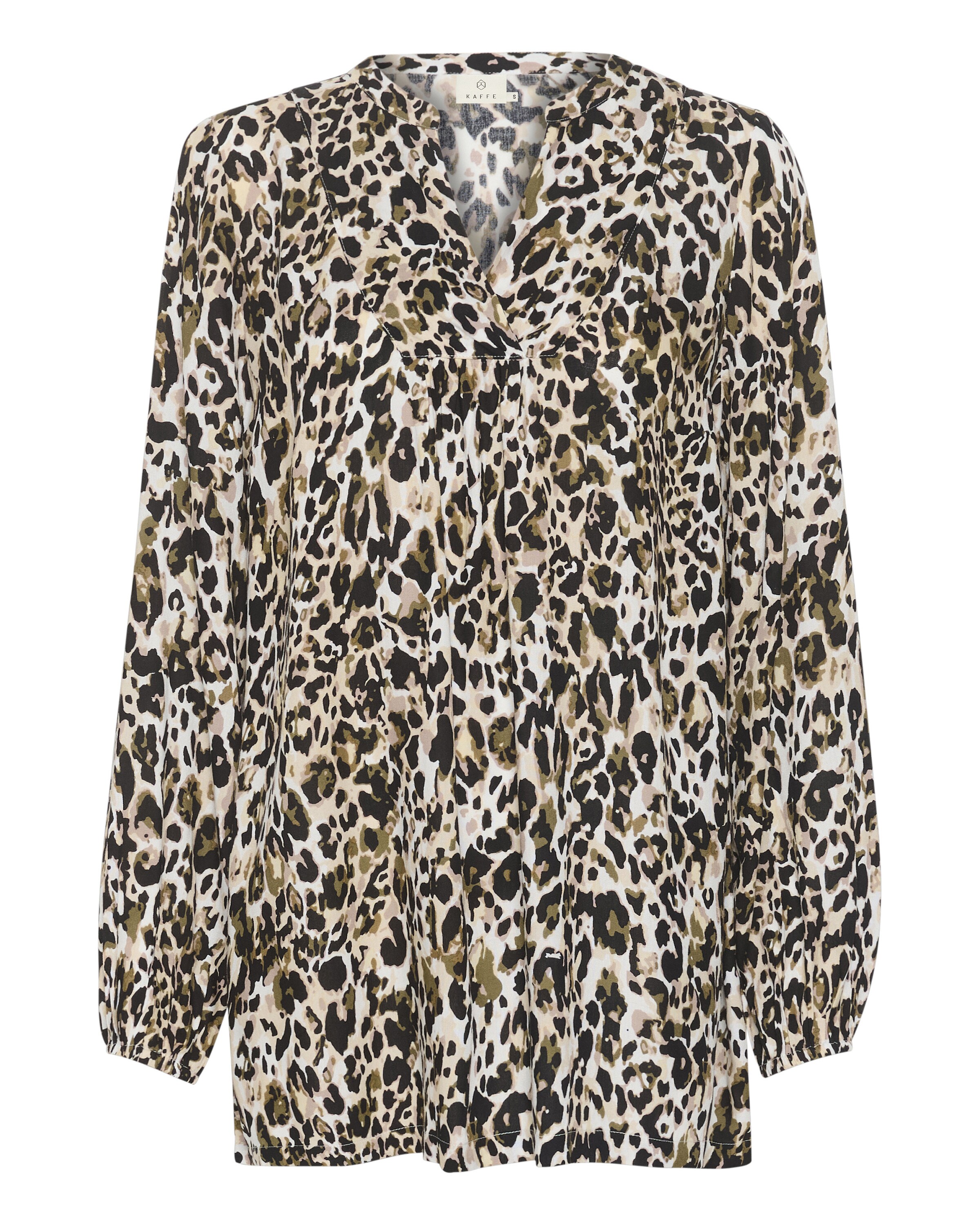 Kaffe Tunika 'Dagmar' in Schwarz: Vorderseite