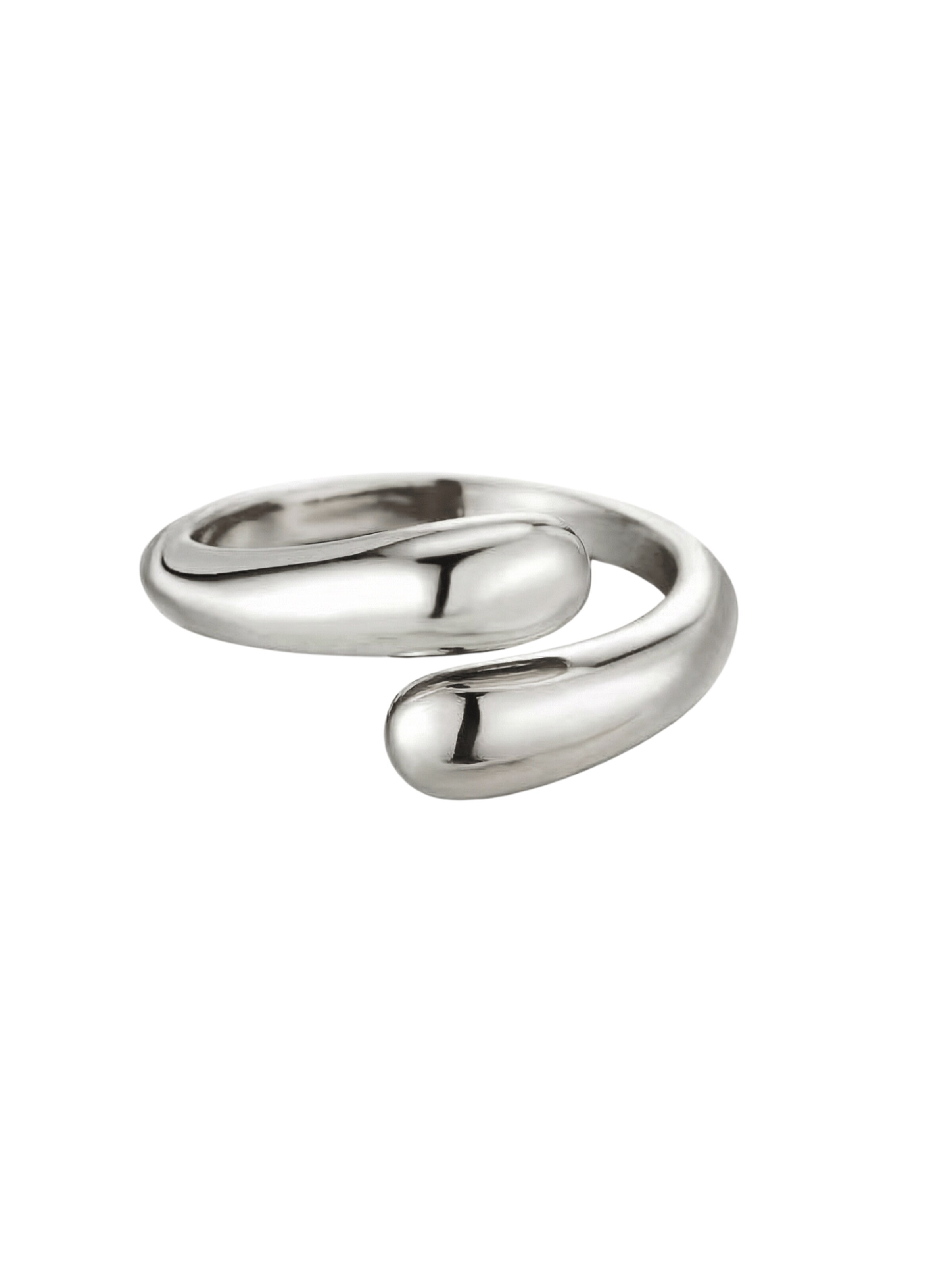 lePelou Ring 'OREA' in Silver: front