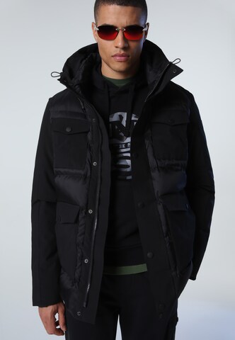 North Sails Winterparka in Zwart