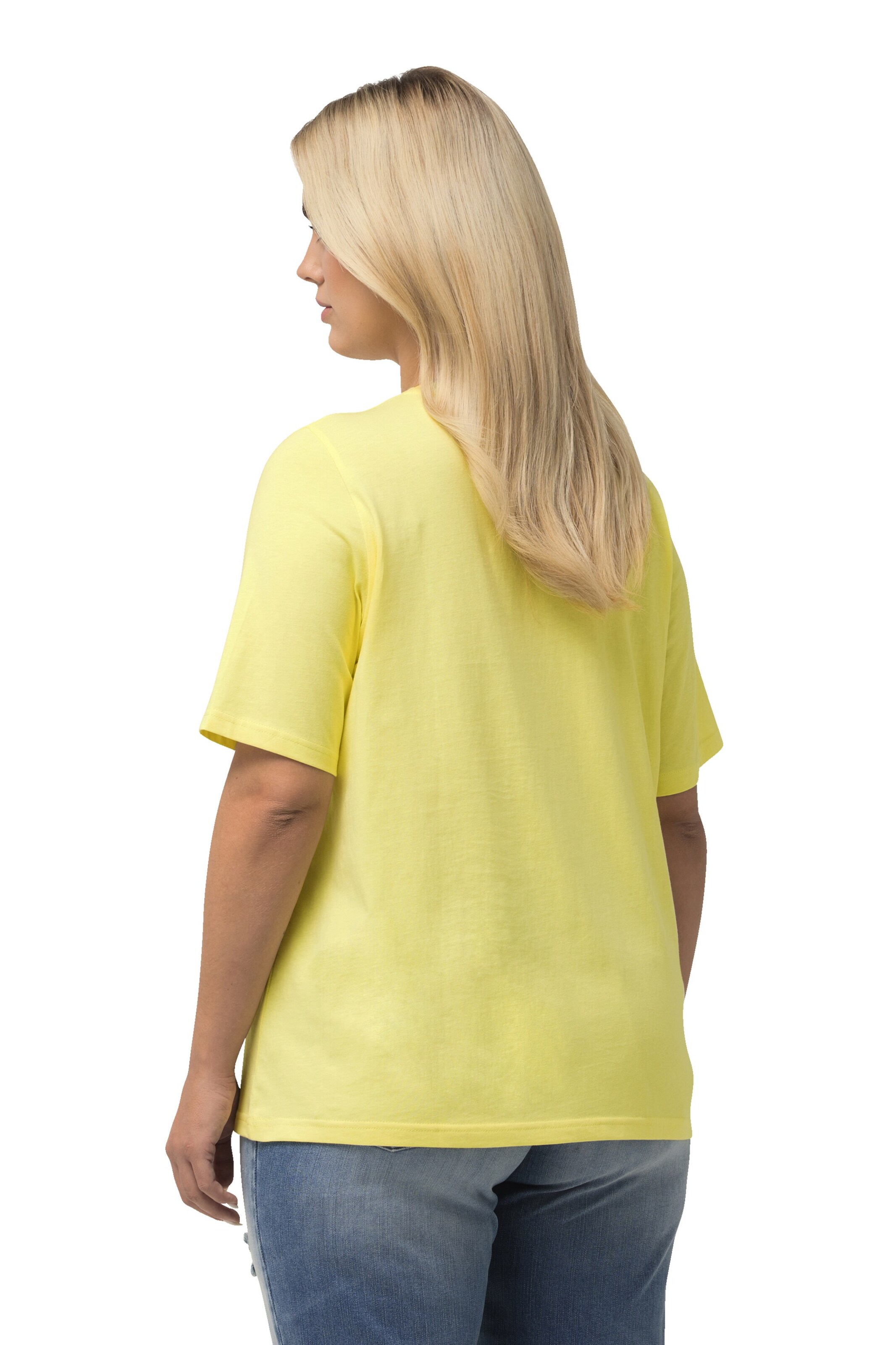 Ulla Popken T-Shirt in Gelb