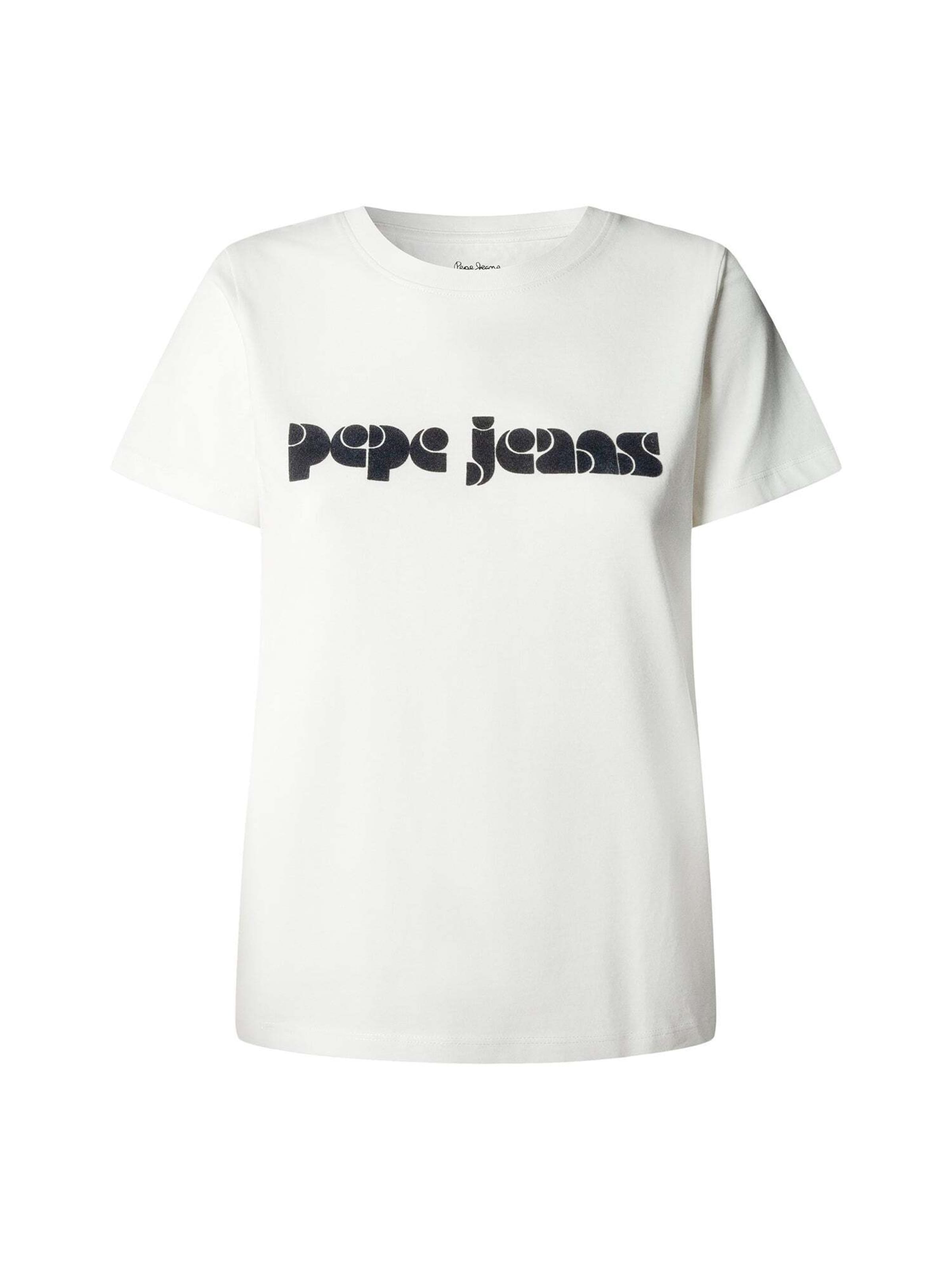 Pepe Jeans Shirt 'Benilda' in Wit: voorkant