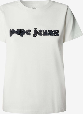 Maglietta 'Benilda' di Pepe Jeans in bianco: frontale