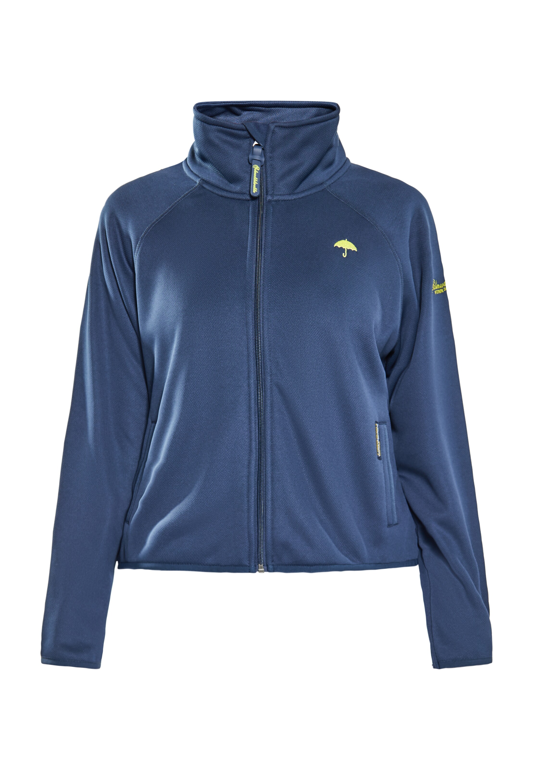 Schmuddelwedda Functionele jas in Blauw: voorkant