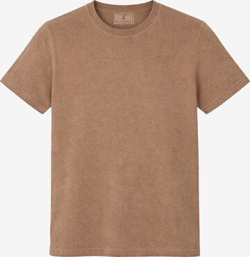 Gassa d'Amante T-Shirt 'Venezia' in Braun: Vorderseite