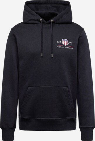 GANT Sweatshirt in Black: front