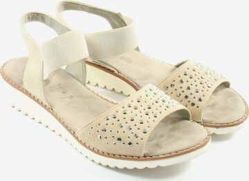 Jenny Sandals & High-Heeled Sandals in 39 in Beige: front