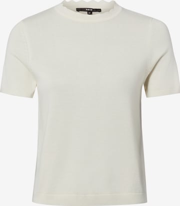 zero Strickshirt in Weiß: Vorderseite