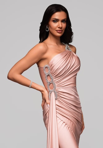 Ombre Avondjurk in Roze