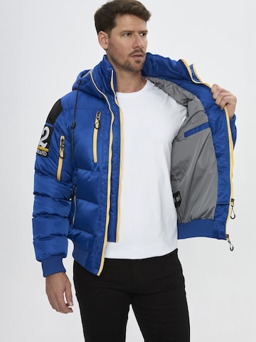 CIPO & BAXX Winterjas in Blauw
