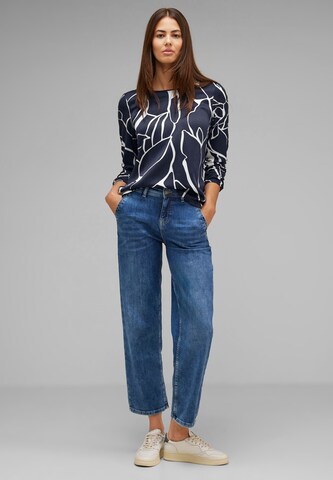 STREET ONE Shirt in Blau