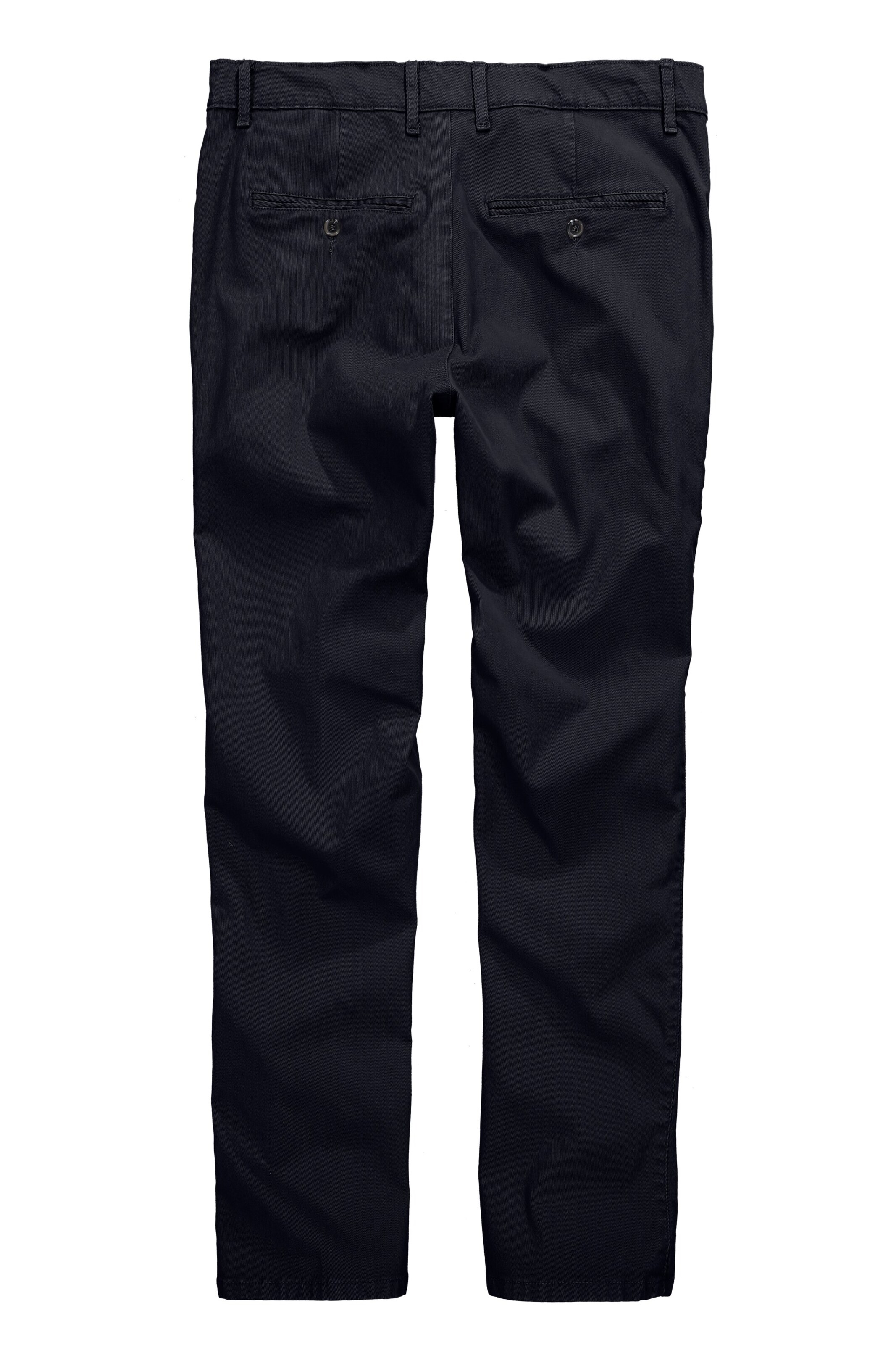 Men Plus Regular Chino Pants in Black