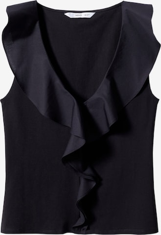 MANGO Blouse 'HAME' in Black: front