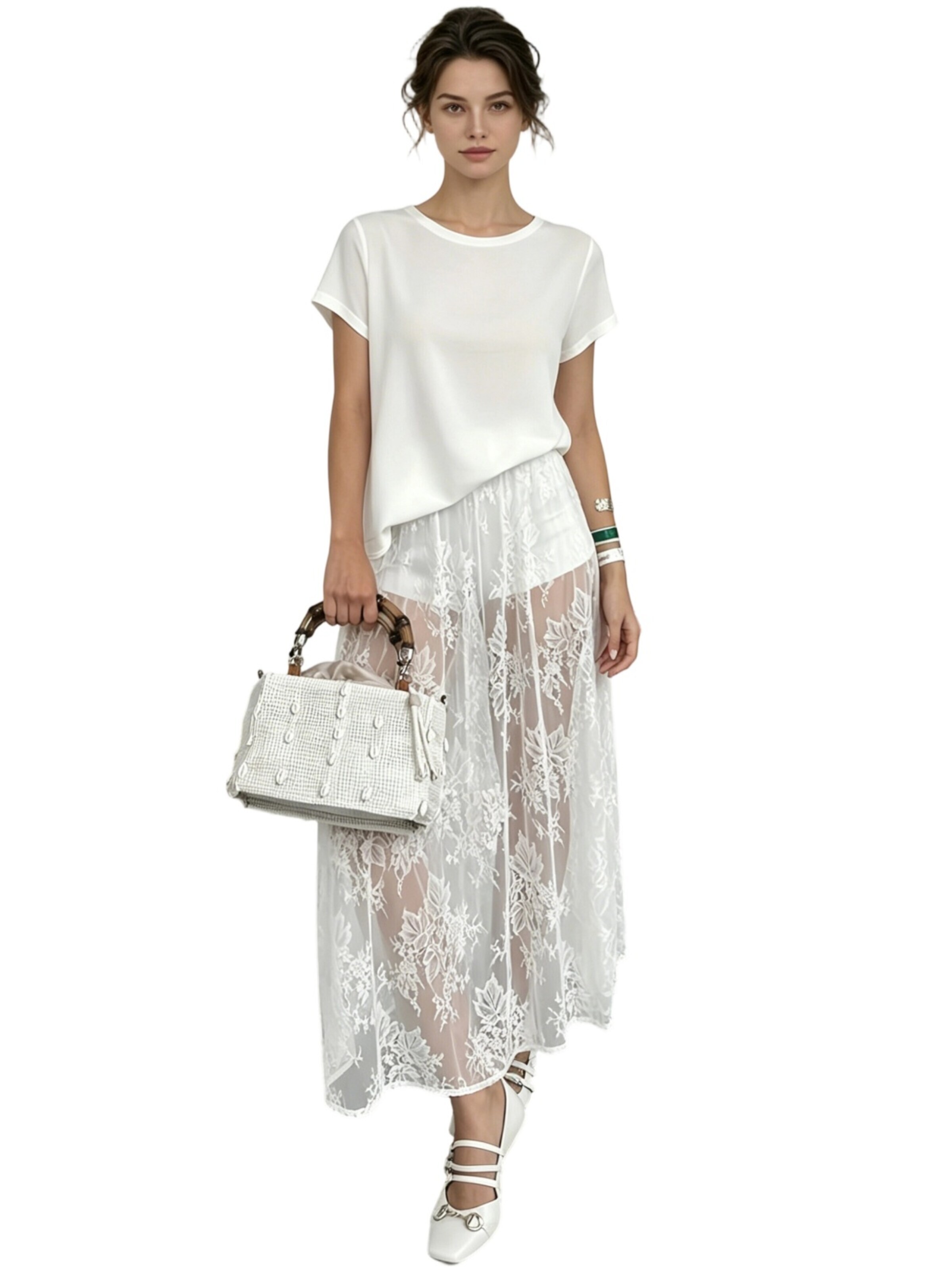 MODIURBAN Skirt in White