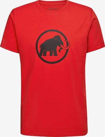 MAMMUT Funktionsshirt in Rot: Vorderseite