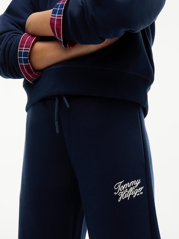 Effilé Pantalon TOMMY HILFIGER en bleu