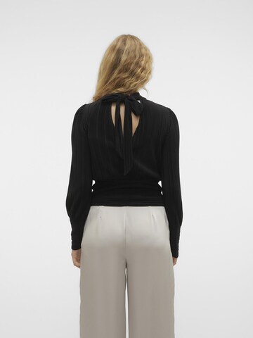VERO MODA Blouse 'Aurora' in Zwart