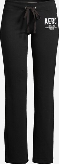 AÉROPOSTALE Pantalon en noir / blanc, Vue avec produit