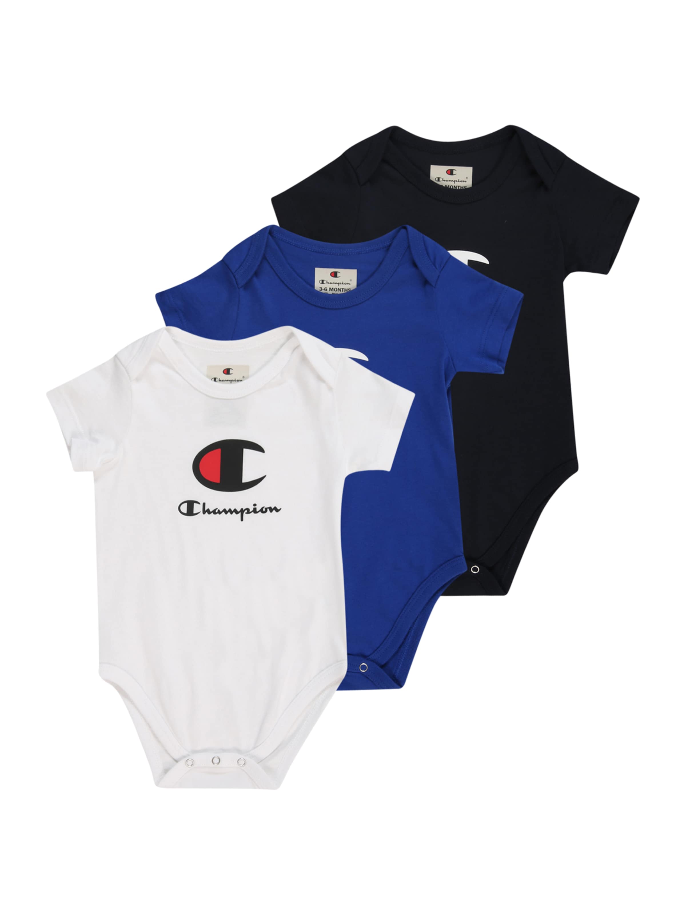 Champion Authentic Athletic Apparel Dupačky/body – modrá: přední strana