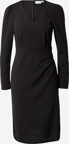VILA Sukienka 'LOAN' w kolorze czarny: przód