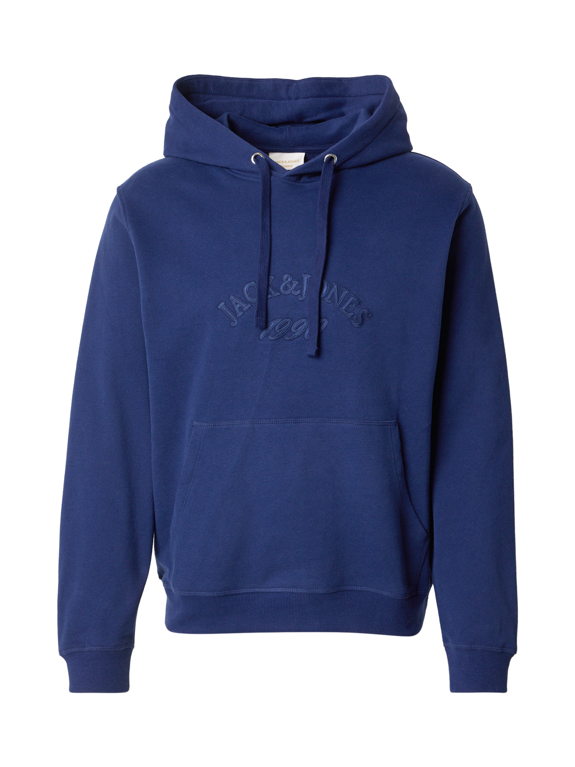 JACK & JONES Μπλούζα φούτερ 'JORBLEECKER' σε μπλε: μπροστά