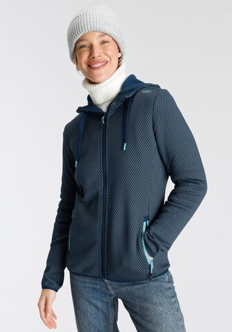 CMP Funktionsfleecejacke in Blau: Vorderseite
