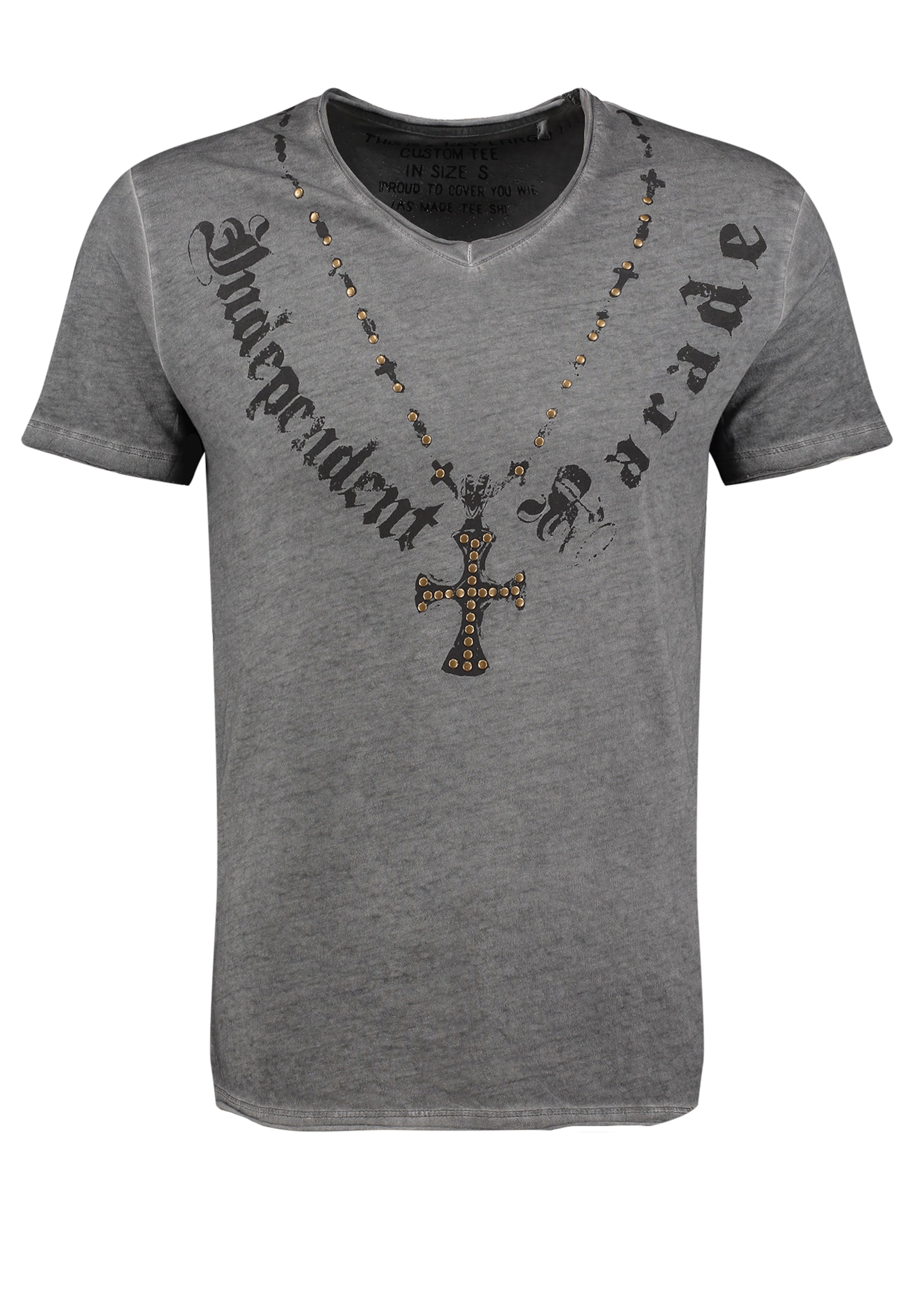 Key Largo Paita 'Independent' värissä harmaa: etupuoli