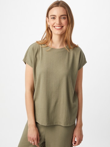Camicia da donna 'Selum' di OPUS in verde: frontale