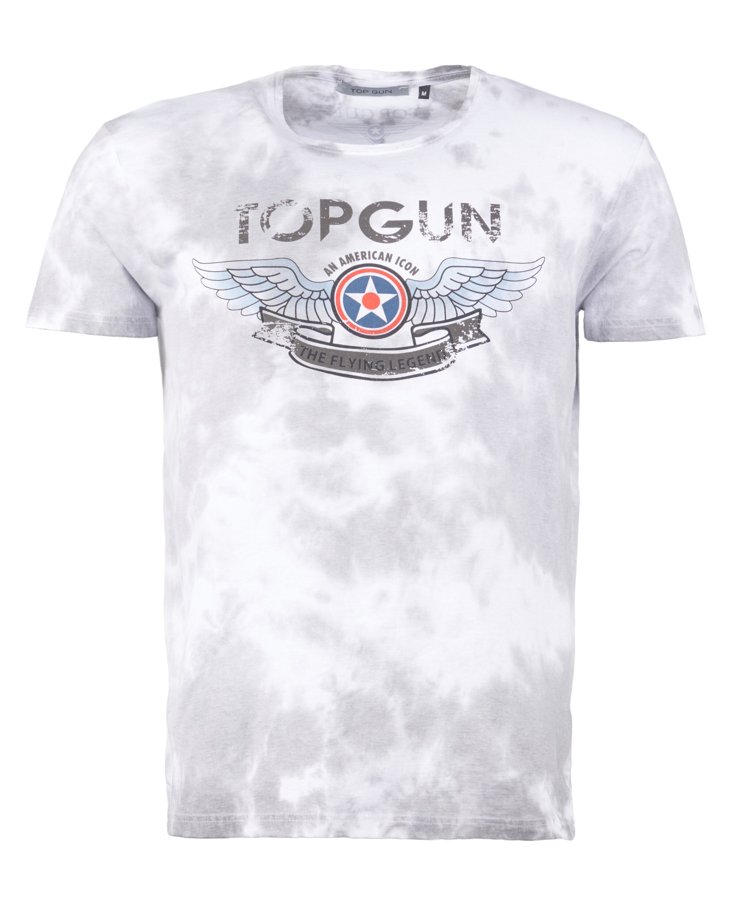 TOP GUN Shirt in Grey: front
